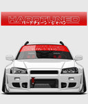 Hardtuned Keyline Window Banner - Hardtuned