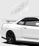 HardTuned Pitstop Vinyl Sticker - Hardtuned