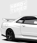 HardTuned Pitstop Vinyl Sticker - Hardtuned