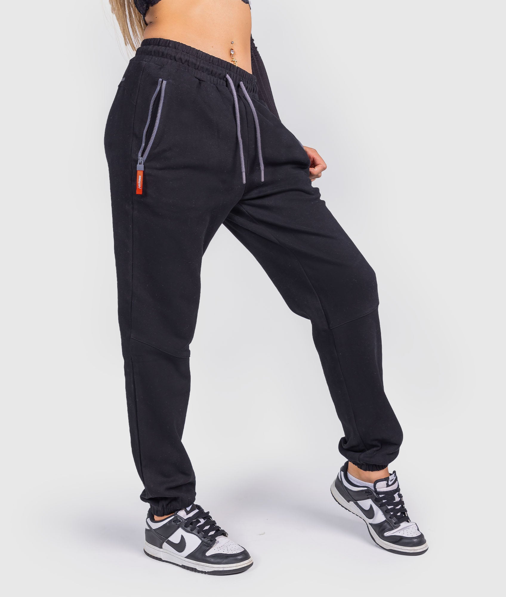 Women's Katakana P1 Fleece Track Pants - Black