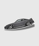 Nissan S15 Sticker - Gun Metal