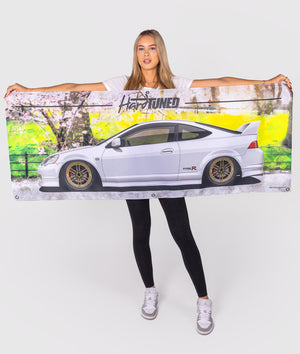 Honda DC5 Integra Garage Flag