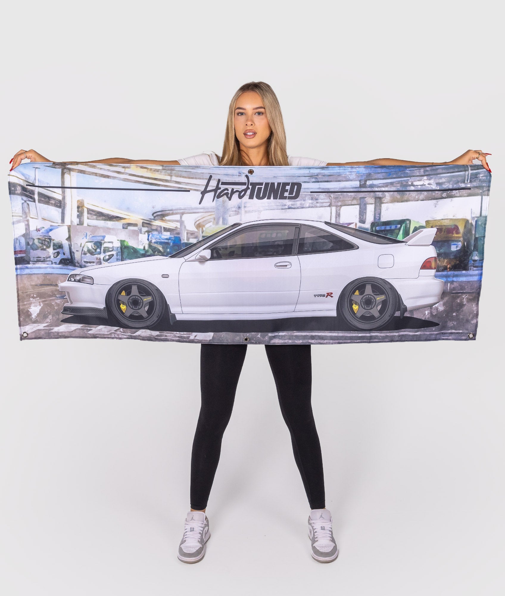 Honda Integra DC2 Garage Flag