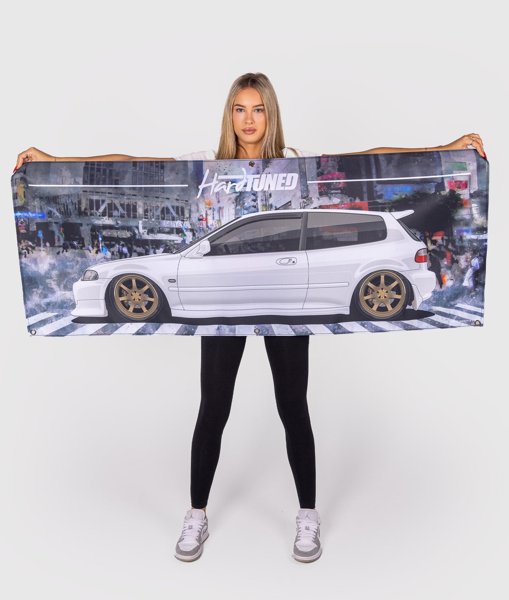 Honda Civic EG Garage Flag