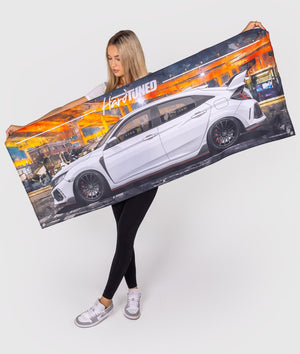 Honda Civic FK8 Garage Flag