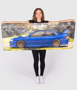 Subaru WRX STI 22B Garage Flag