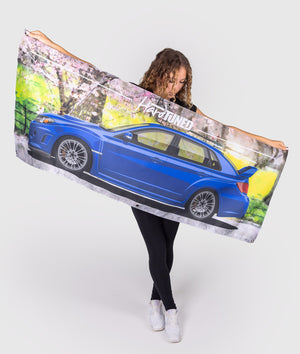 Subaru WRX STI GV Garage Flag