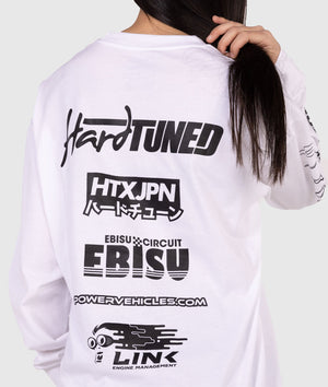 Womens Drift Matsuri Track Tee - White