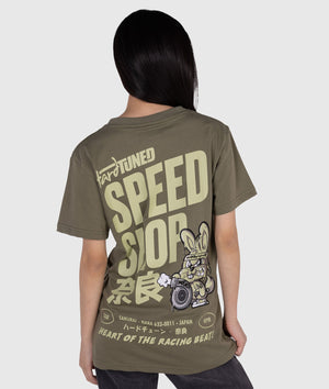 Womens Speed Shop Bunny Tee