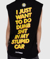 Womens Stupid Car Tank Top