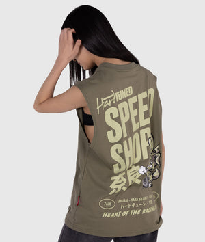 Womens Speed Shop Bunny Tank Top