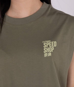 Womens Speed Shop Bunny Tank Top