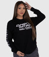 Womens Drift Matsuri Track Tee - Black