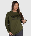 Womens Drift Matsuri Track Tee - Khaki