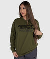 Womens Drift Matsuri Track Tee - Khaki