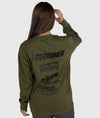 Womens Drift Matsuri Track Tee - Khaki