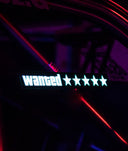 WANTED USB Electric Sticker