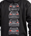 BMW M3 E92, E46, E36, E30 POWER Hoodie