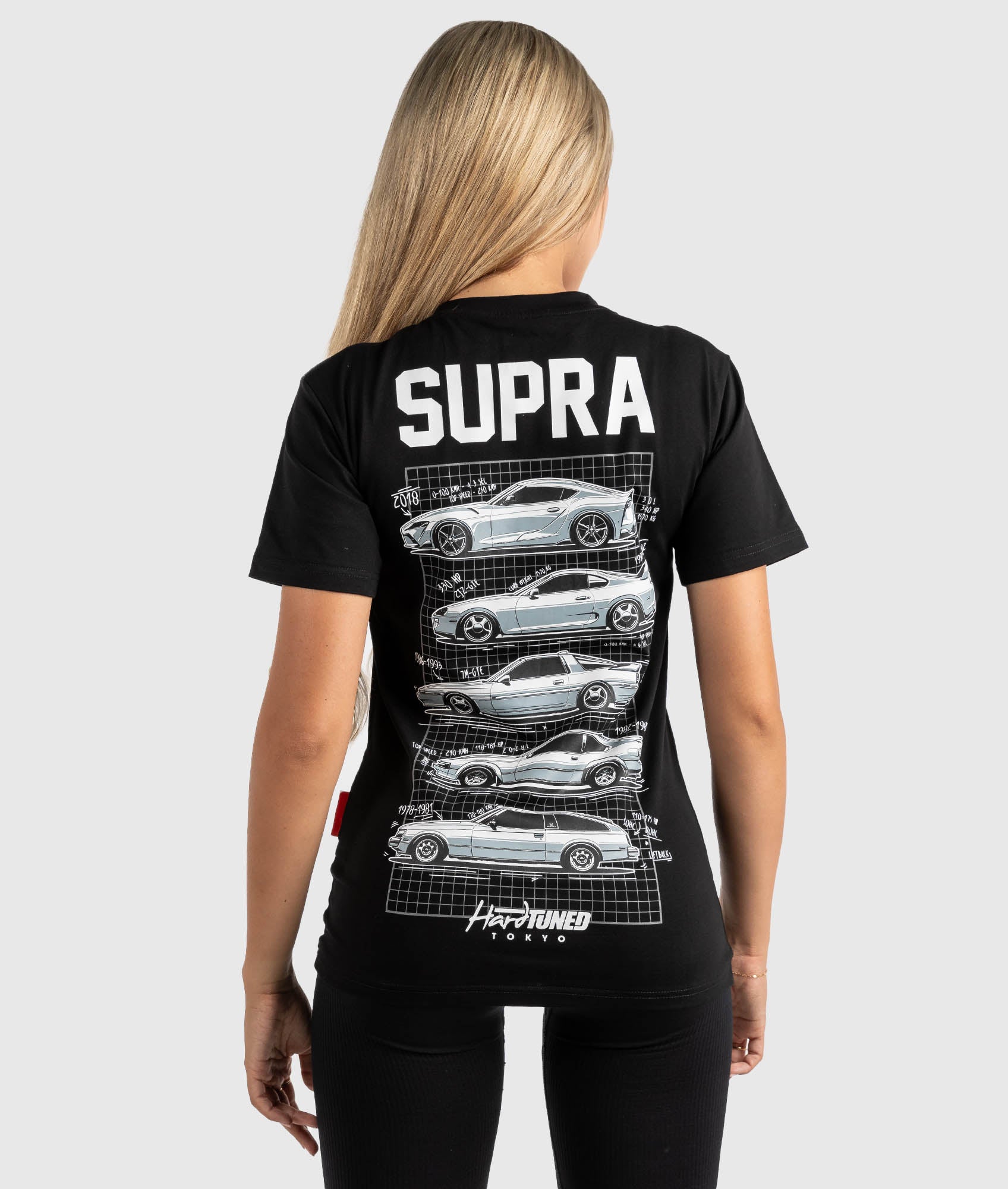 Womens Toyota Supra Generations Tee