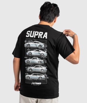 Toyota Supra Generations Tee