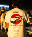 Yuuki Kamakura RX-7 Oversized Team Tee - White