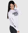 Womens Drift Matsuri Track Tee - White