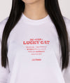 Womens Lucky Cat Longsleeve Tee