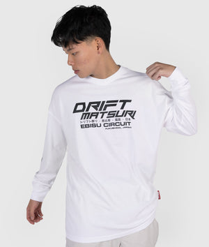 Drift Matsuri Track Tee - White