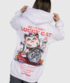 Womens Lucky Cat Hoodie