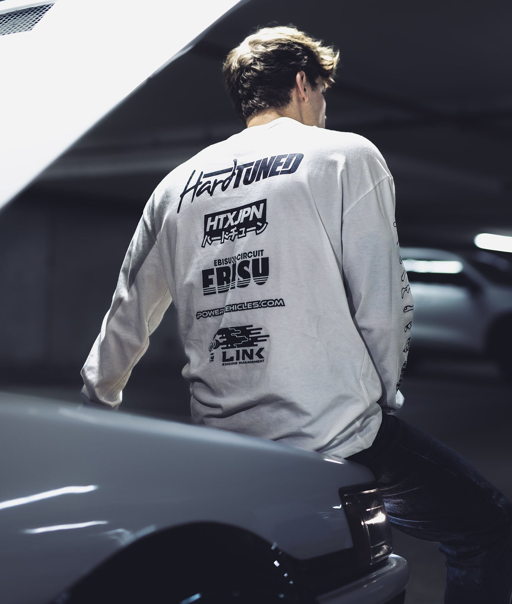 Drift Matsuri Track Tee - White