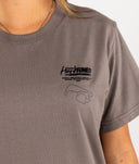 Womens World Time Attack Team Tee - Grey