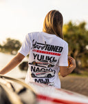 Womens World Time Attack Team Tee - White