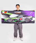 Jake Little C6 Corvette Garage Flag