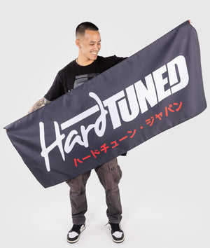 HardTuned Black Garage Flag