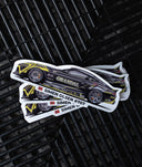 Simen Olsen Toyota Supra MKV Vinyl Sticker