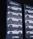 Nissan Silvia Generations Garage Flag