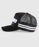 Hardtuned Tokyo Stripes Black - A-Frame Trucker