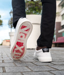 HTXJPN Gunma White Sneakers