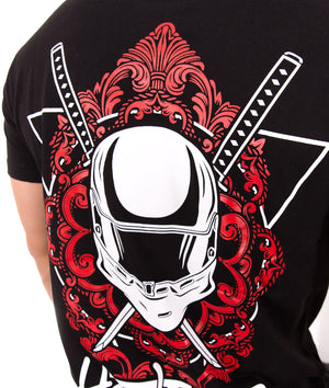 Helmet Tattoo Band Tee