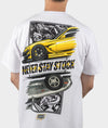 Mazda RX7 Never Stay Stock Tee