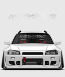Hardtuned Kanji Window Banner - Keyline