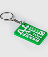 Bayshore Route Soft Rubber Key Ring - Hardtuned