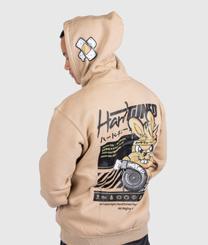 Brown Bunny Hoodie - Hardtuned