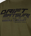 Drift Matsuri Track Tee - Khaki - Hardtuned