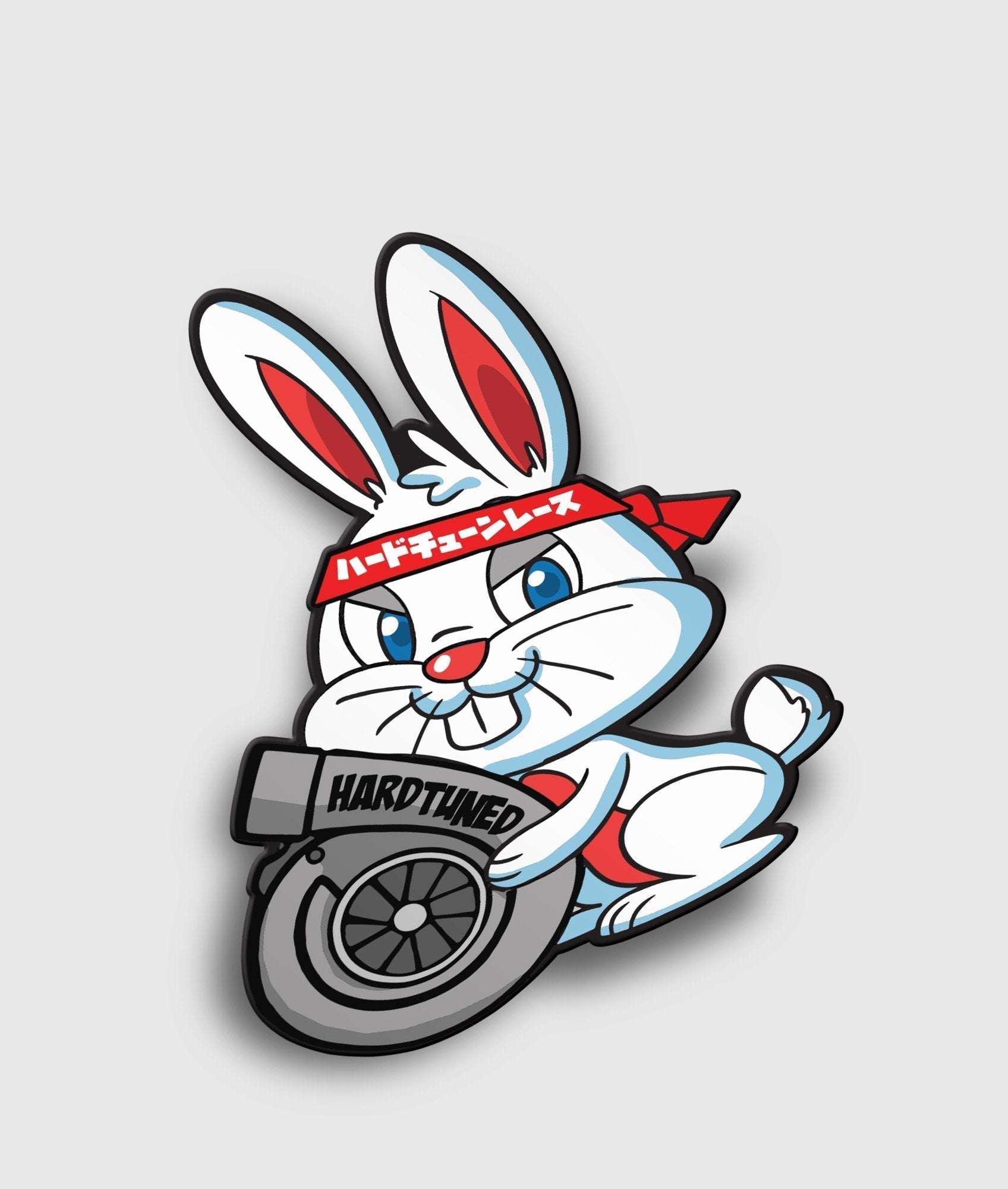 Easter Bunny Turbo Sticker - Hardtuned