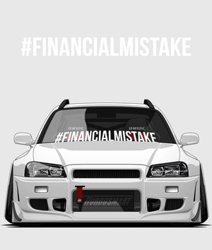 Financial Mistake Window Banner - Hardtuned