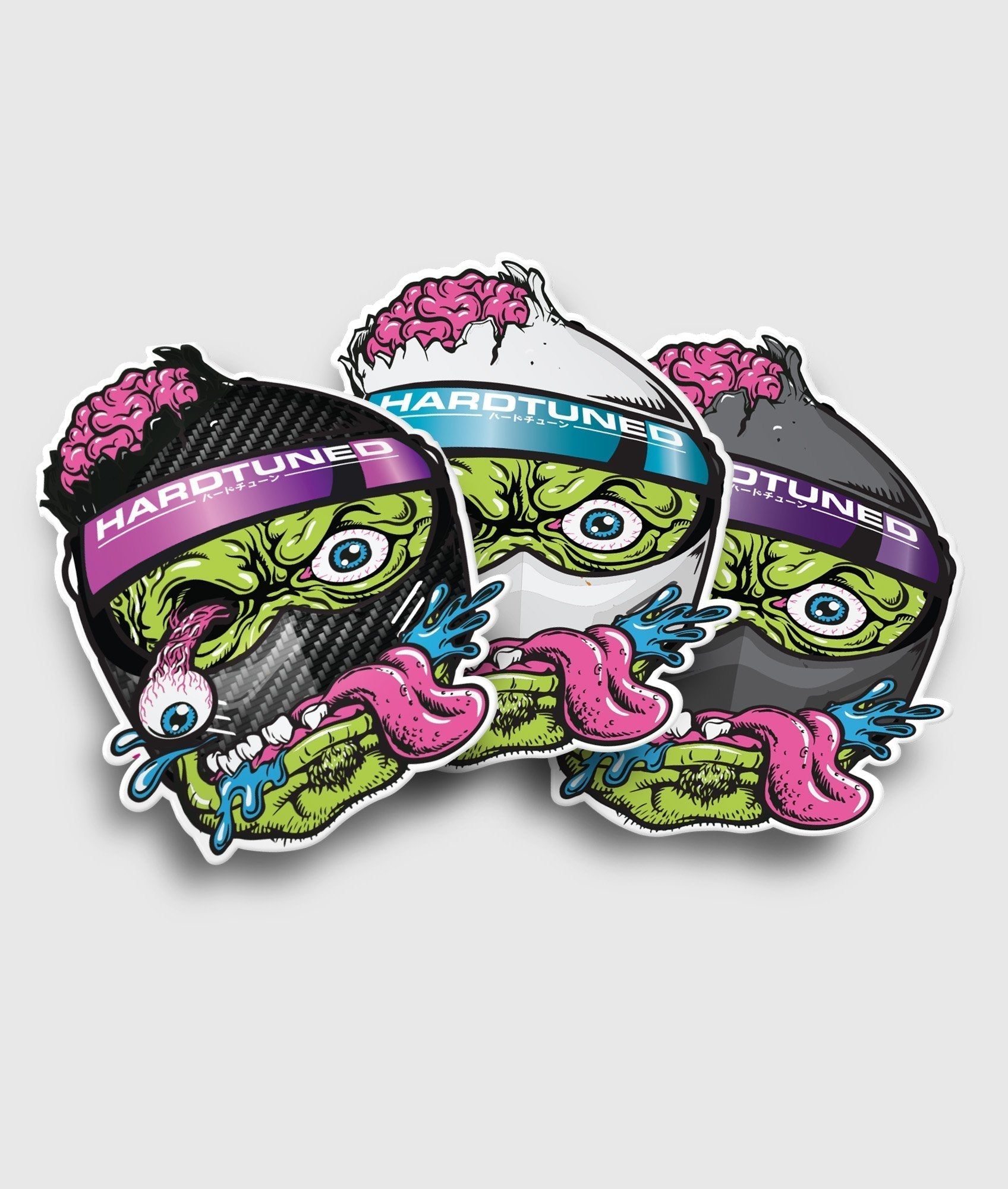 Halloween Race Zombie Sticker - Hardtuned