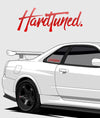 Hardtuned Brush Vinyl Sticker - Hardtuned