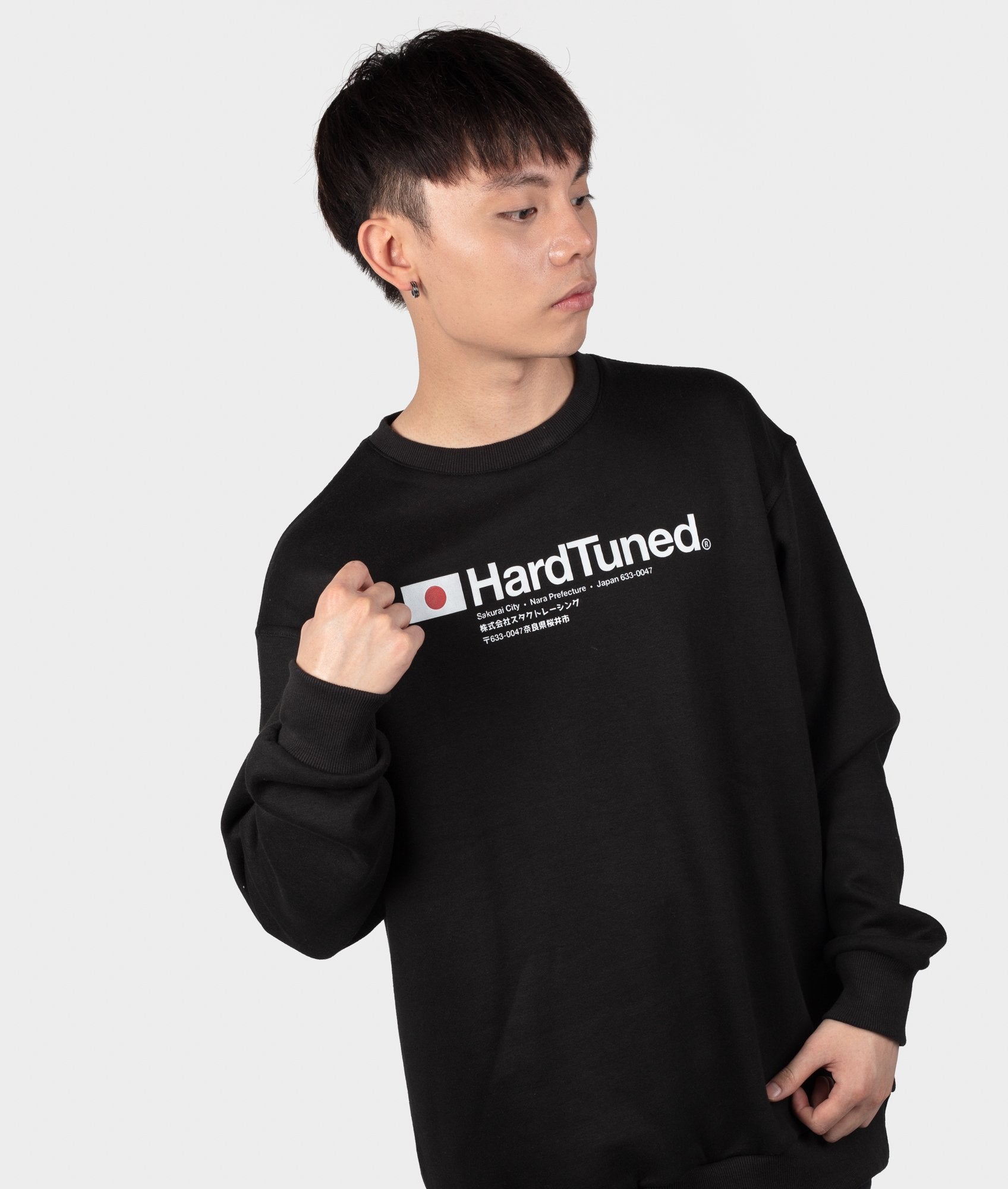 Hardtuned Essential Sweater - Black - Hardtuned