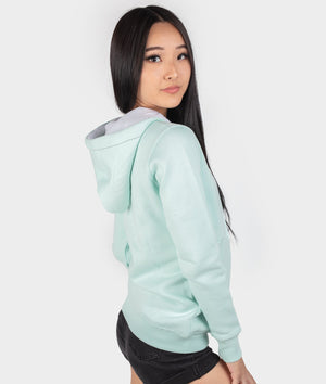 Hardtuned Essential Womens Hoodie - Aqua - Hardtuned